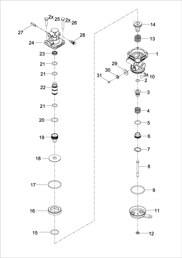Trailer Control Valve - 4700152610