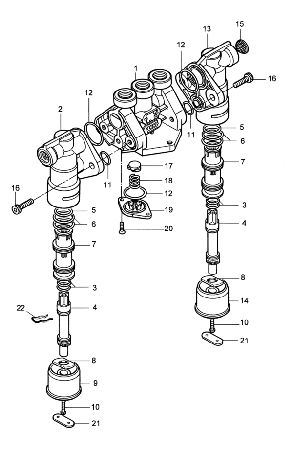 Trailer Release Valve - 9630010510