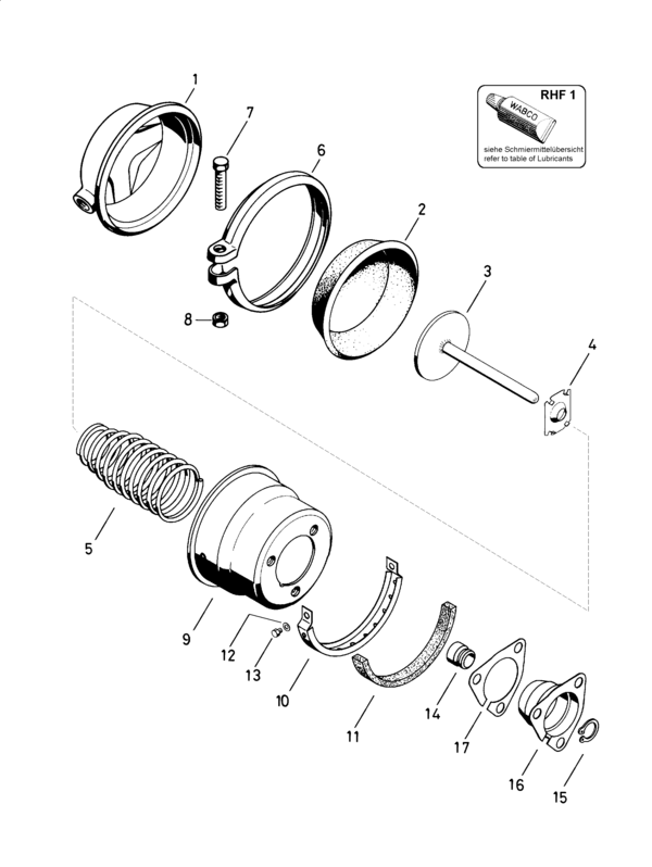 Air/Hydraulic Chamber - 4230560040