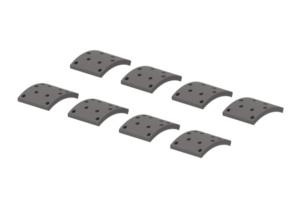 Kit: Brake Lining - 12999710VT