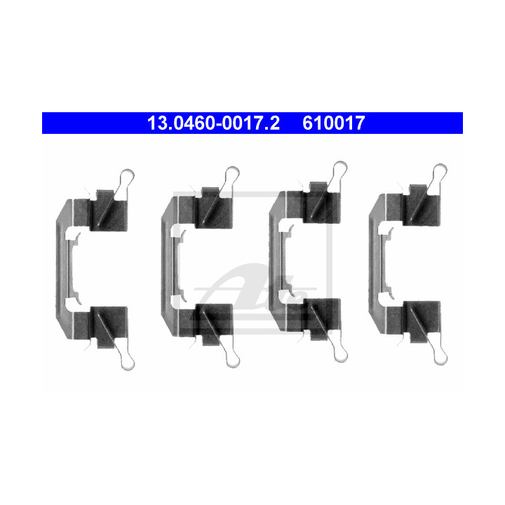 1 987 474 656 - Accessory Kit, disc brake pad - 1-987-474-656