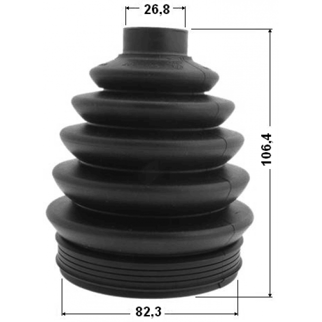 1617P-203 Bellow, driveshaft - 1617p-203