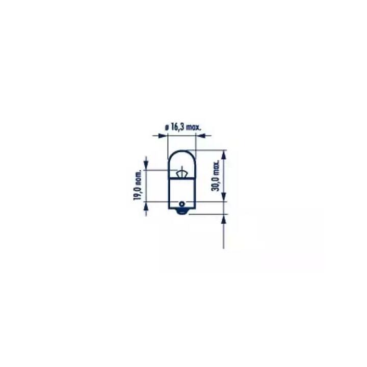 1 987 302 816 - Bulb, fog-/taillight - 1-987-302-816