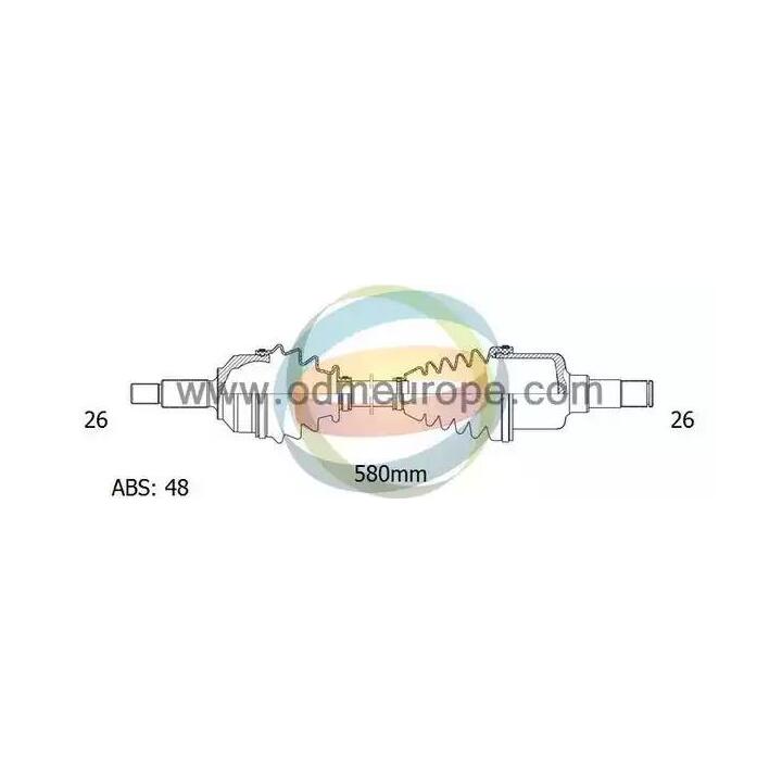 18-151041 - Drive Shaft - 18-151041