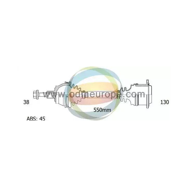 18-211711 - Drive Shaft - 18-211711