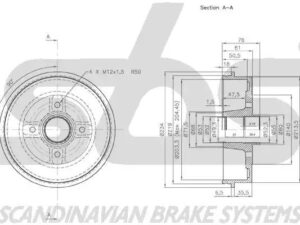 1825253910 - Brake Drum - 1825253910