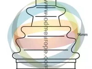 21-990100 - Bellow Set, drive shaft - 21-990100