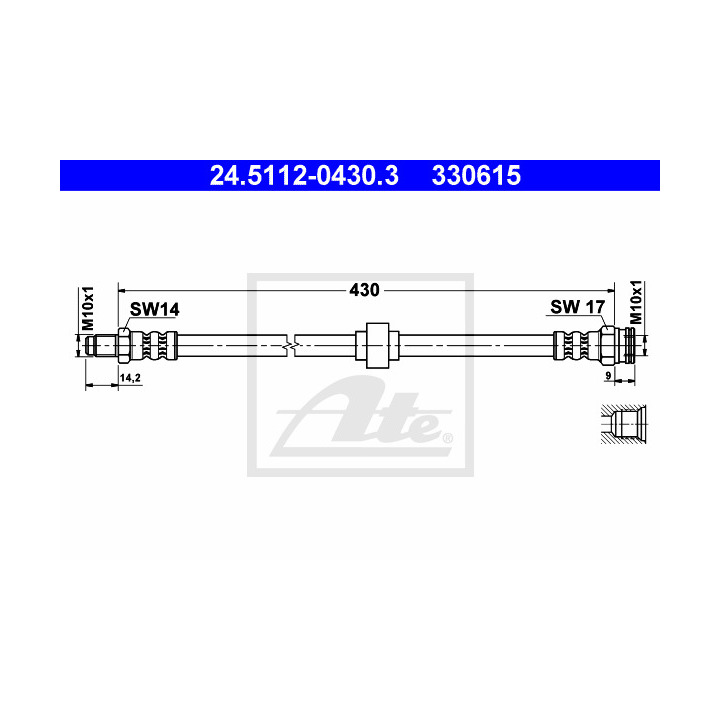 19026700 - Brake Hose - 19026700