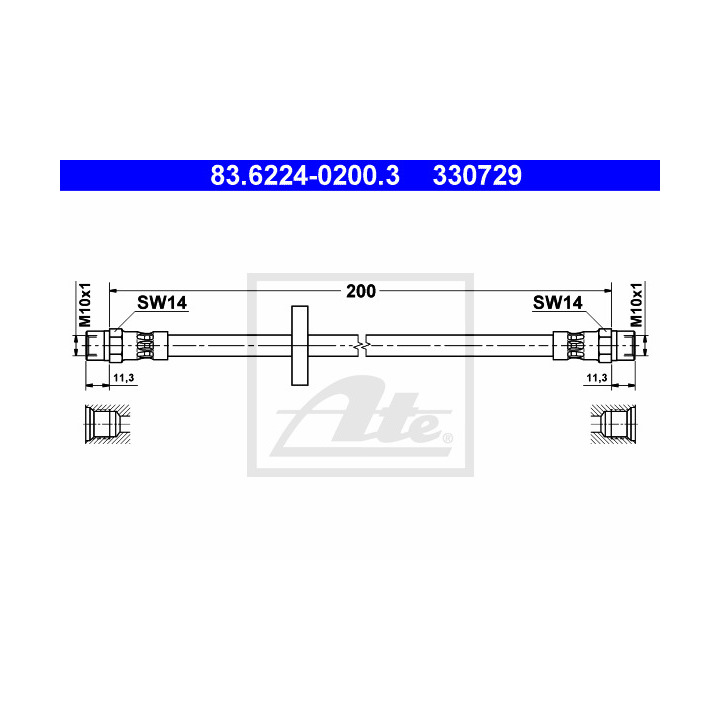 19018185 Brake Hose - 19018185