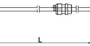 Cable with socket - 8946010382