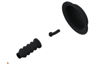 Kit: Diaphragm + Boot - 9253240012