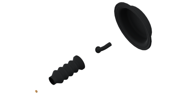 Kit: Diaphragm + Boot - 9253240012