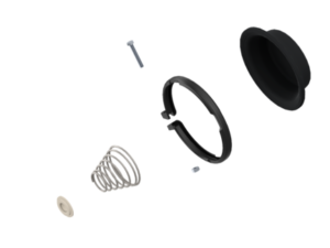 Kit: Diaphragm + Spring - 9253769202