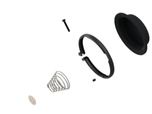 Kit: Diaphragm + Spring - 9253779202