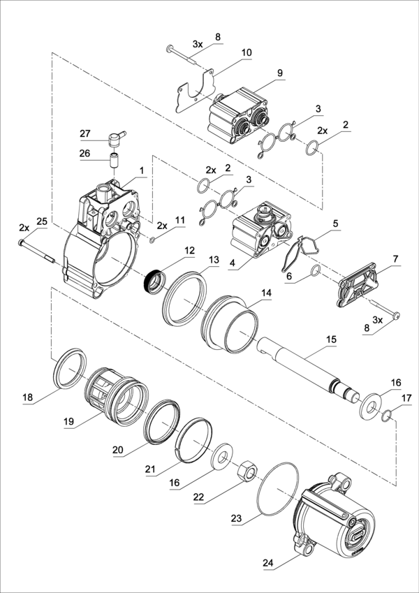 3 Position Cylinder - 4213500720