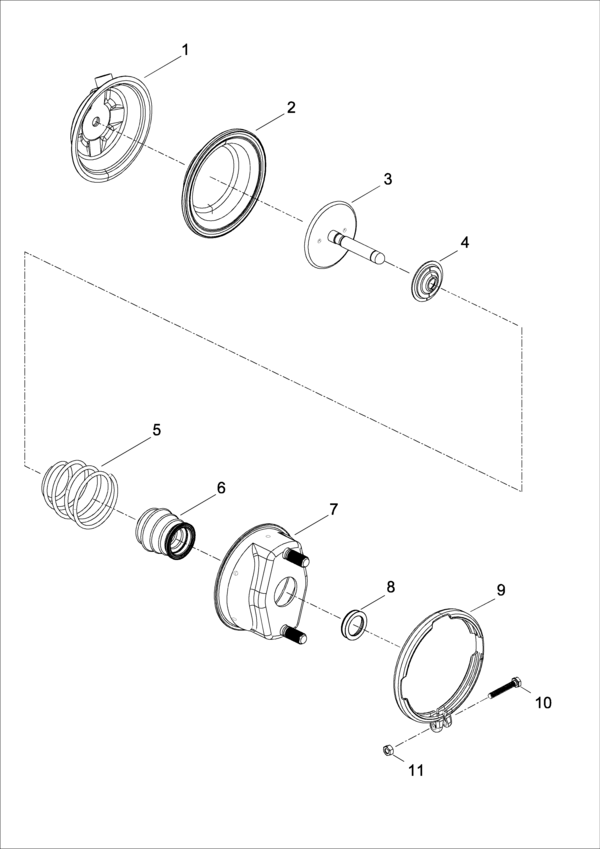 Brake Chamber (Disc brake) - 4235041100