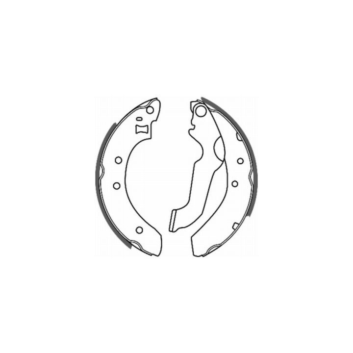153-106 - Brake Shoe Set - 153-106