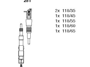 251 Ignition Cable Kit - 251