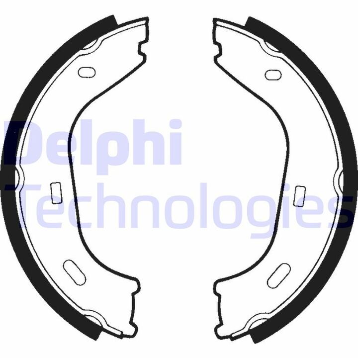153-232 - Brake Shoe Set, parking brake - 153-232