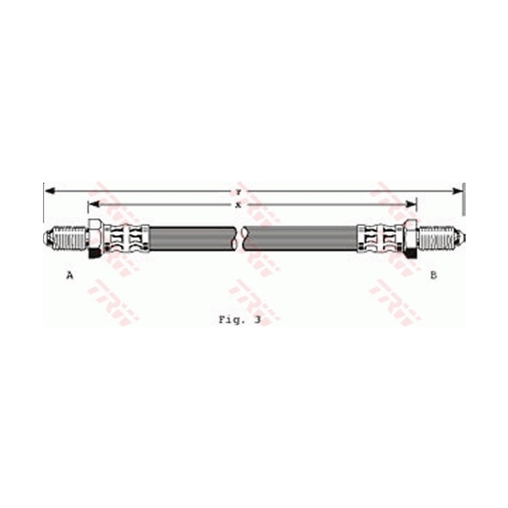 19018756 - Brake Hose - 19018756