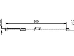 1 987 482 132 - Cable, parking brake - 1-987-482-132
