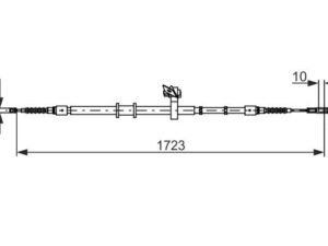 1 987 482 269 - Cable, parking brake - 1-987-482-269