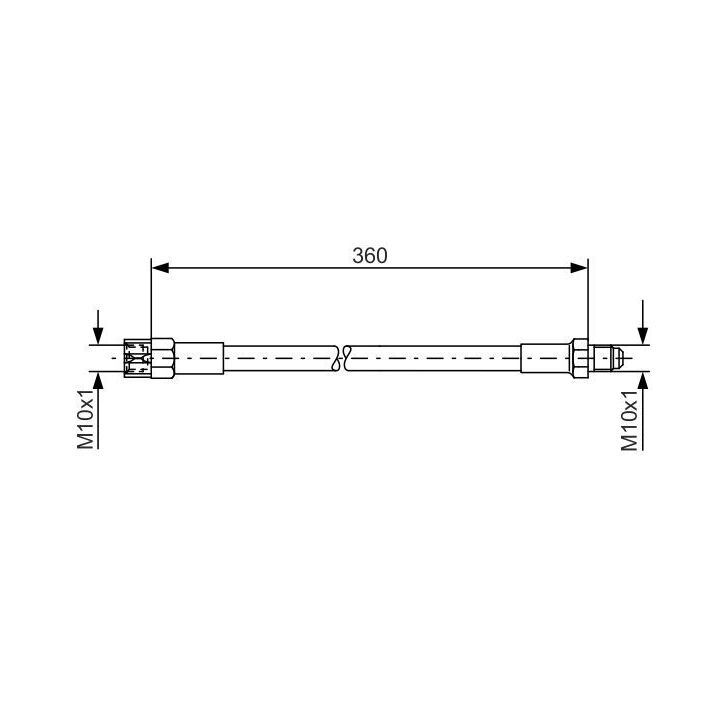 19018156 Brake Hose - 19018156