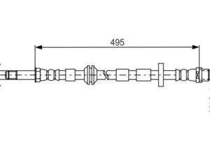 1 987 481 692 Brake Hose - 1-987-481-692