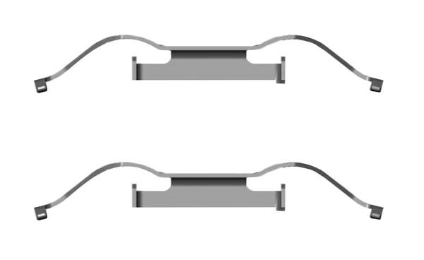 1 987 474 687 - Accessory Kit, disc brake pad - 1-987-474-687