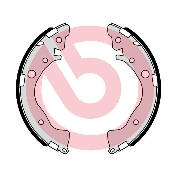 153-493 - Brake Shoe Set - 153-493