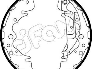 153-225 Brake Shoe Set - 153-225