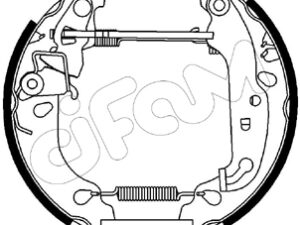 151-167 - Brake Shoe Set - 151-167