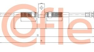 17.0377 - Cable, parking brake - 17-0377