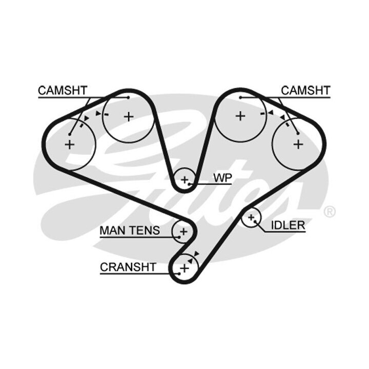 257 AHP 32 - Timing Belt - 257-ahp-32