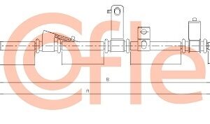 17.2567 Cable, parking brake - 17-2567