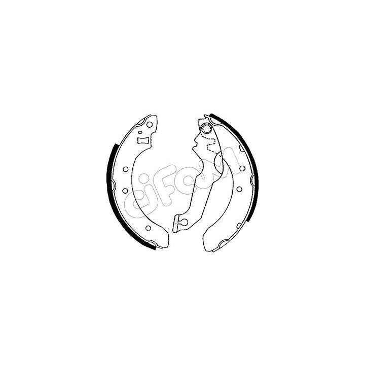 153-106 - Brake Shoe Set - 153-106