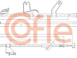 17.5130 - Cable, parking brake - 17-5130