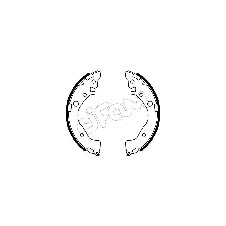 153-493 - Brake Shoe Set - 153-493