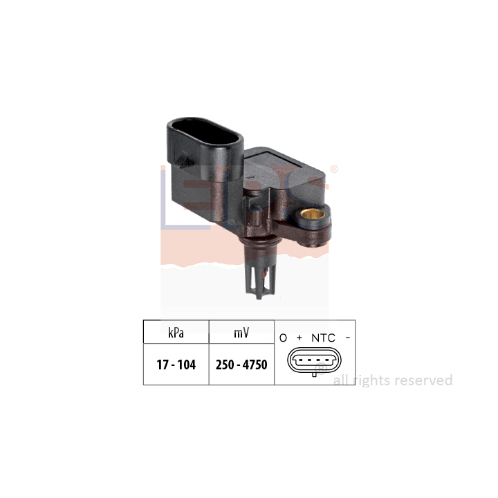 21-0207 - Air Pressure Sensor, height adaptation - 21-0207