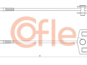 17.0324 - Cable, parking brake - 17-0324