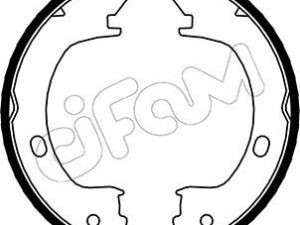 153-031 - Brake Shoe Set, parking brake - 153-031