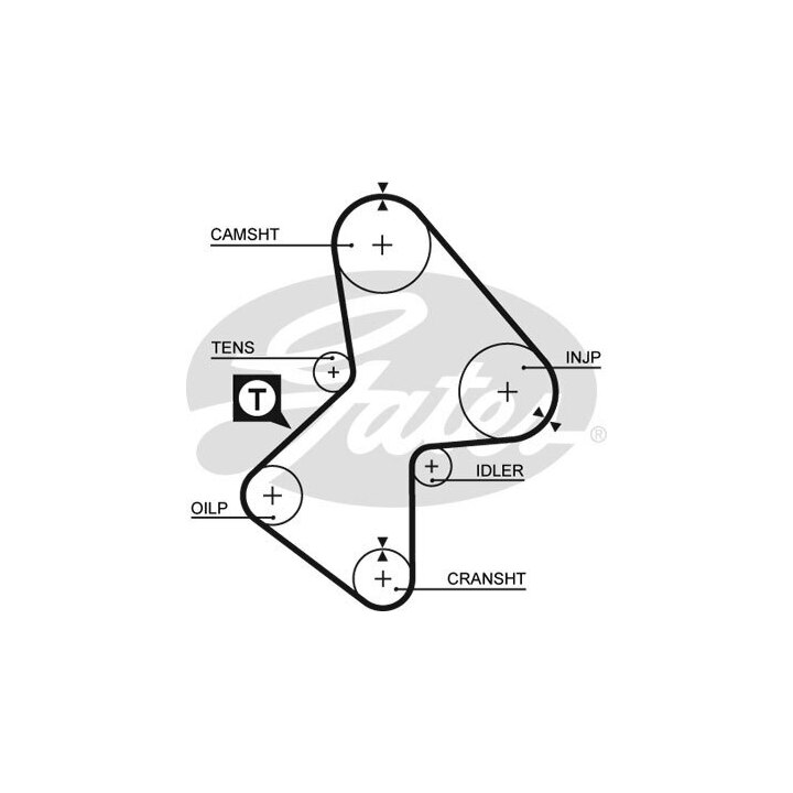 153 AH 25 - Timing Belt - 153-ah-25