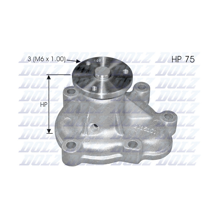 1701-0834 - Water pump - 1701-0834