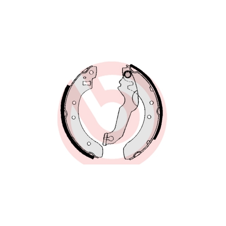 153-106 - Brake Shoe Set - 153-106