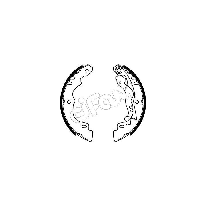 153-098 - Brake Shoe Set - 153-098
