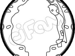 153-098 - Brake Shoe Set - 153-098