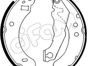 153-113 - Brake Shoe Set - 153-113