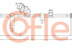 17.1080 - Cable, parking brake - 17-1080