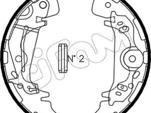 153-181 - Brake Shoe Set - 153-181