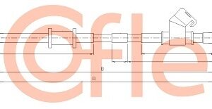 17.2285 - Cable, parking brake - 17-2285
